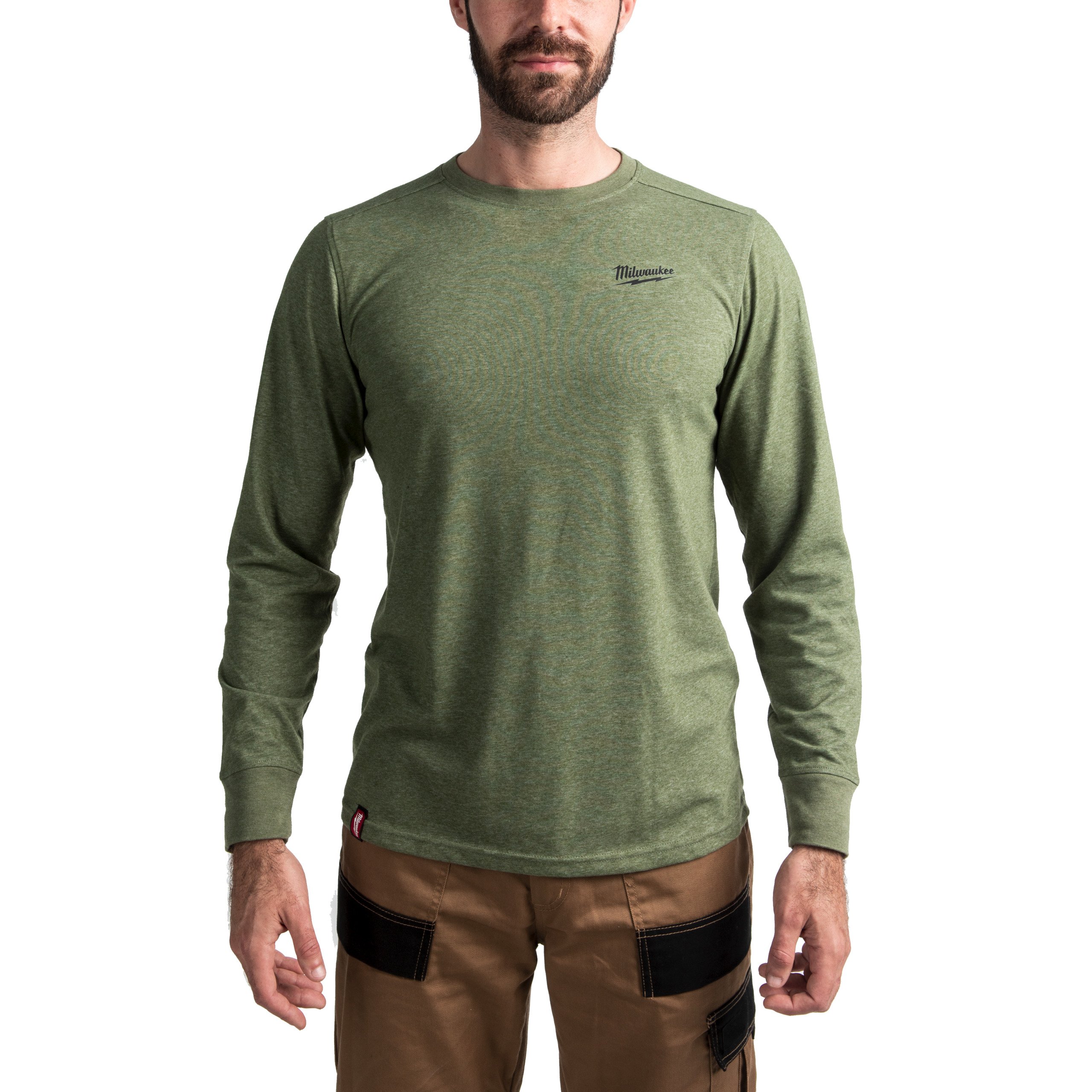 Milwaukee HT LS GN L T-shirt Hybrid long sleeve green L - 4932493000