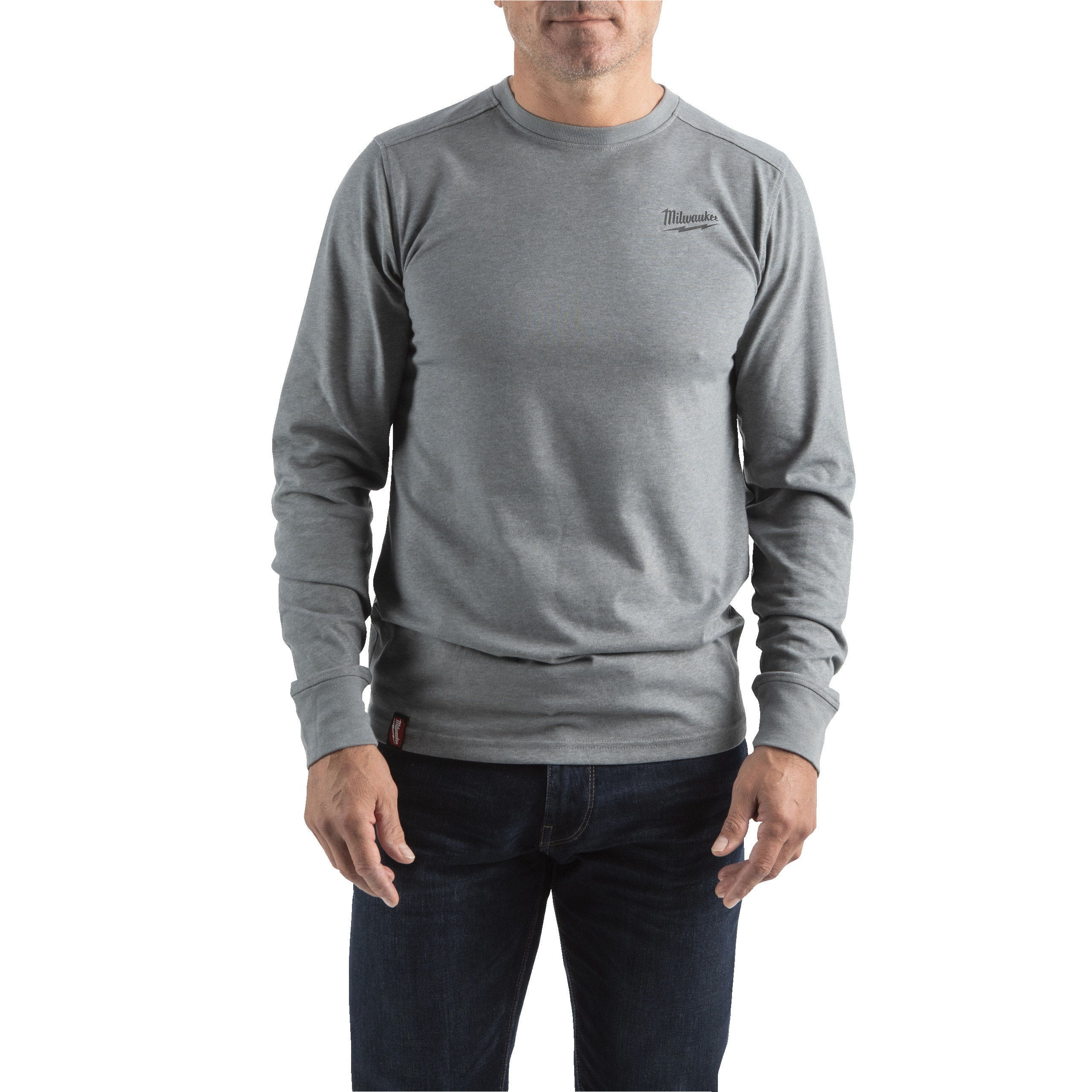 Milwaukee HT LS GR XL T-shirt Hybrid long sleeve grey XL - 4932492991