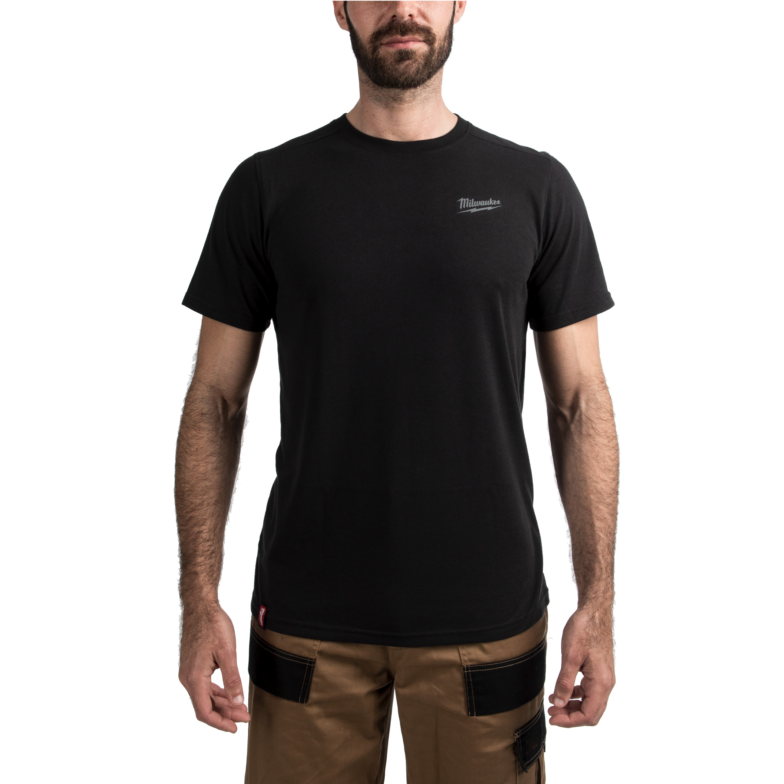 Milwaukee HT SS BL L T-shirt Hybrid short sleeve black L - 4932492965