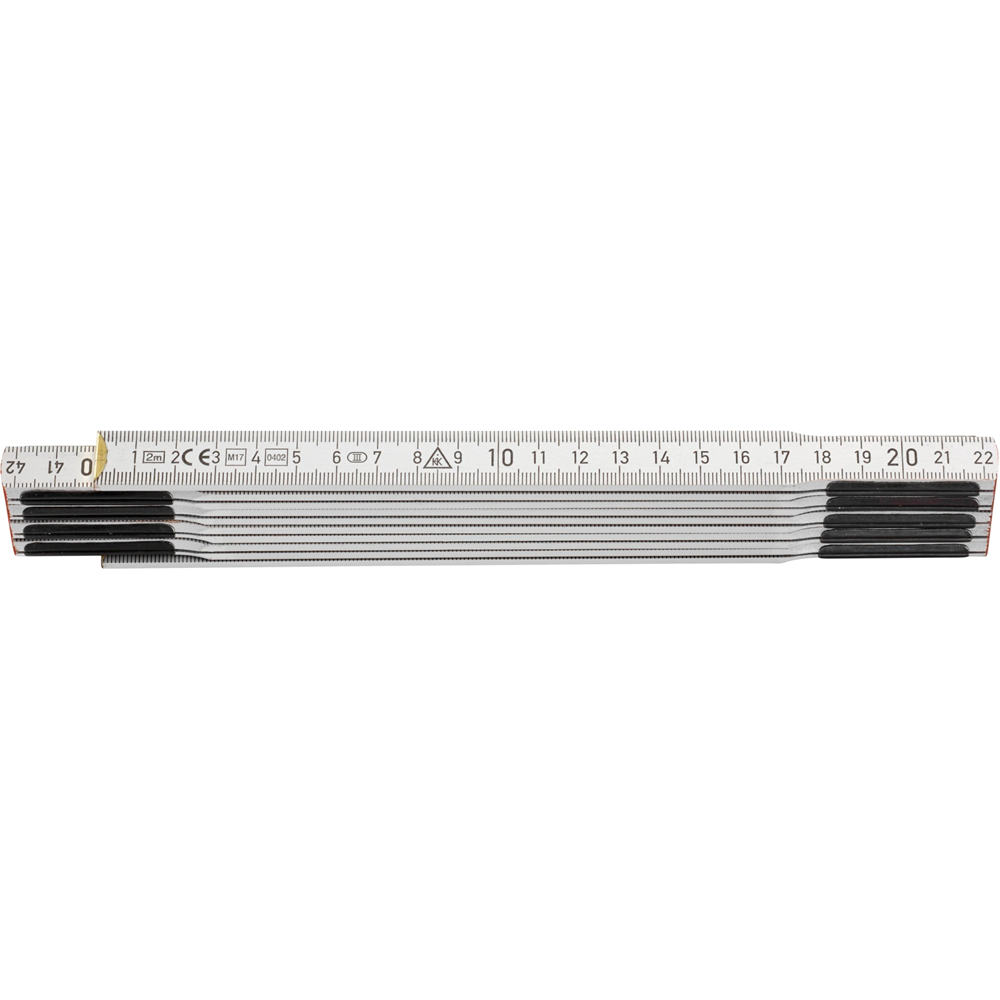 Hultafors Duimstok P600 2m | Wit - HU106710