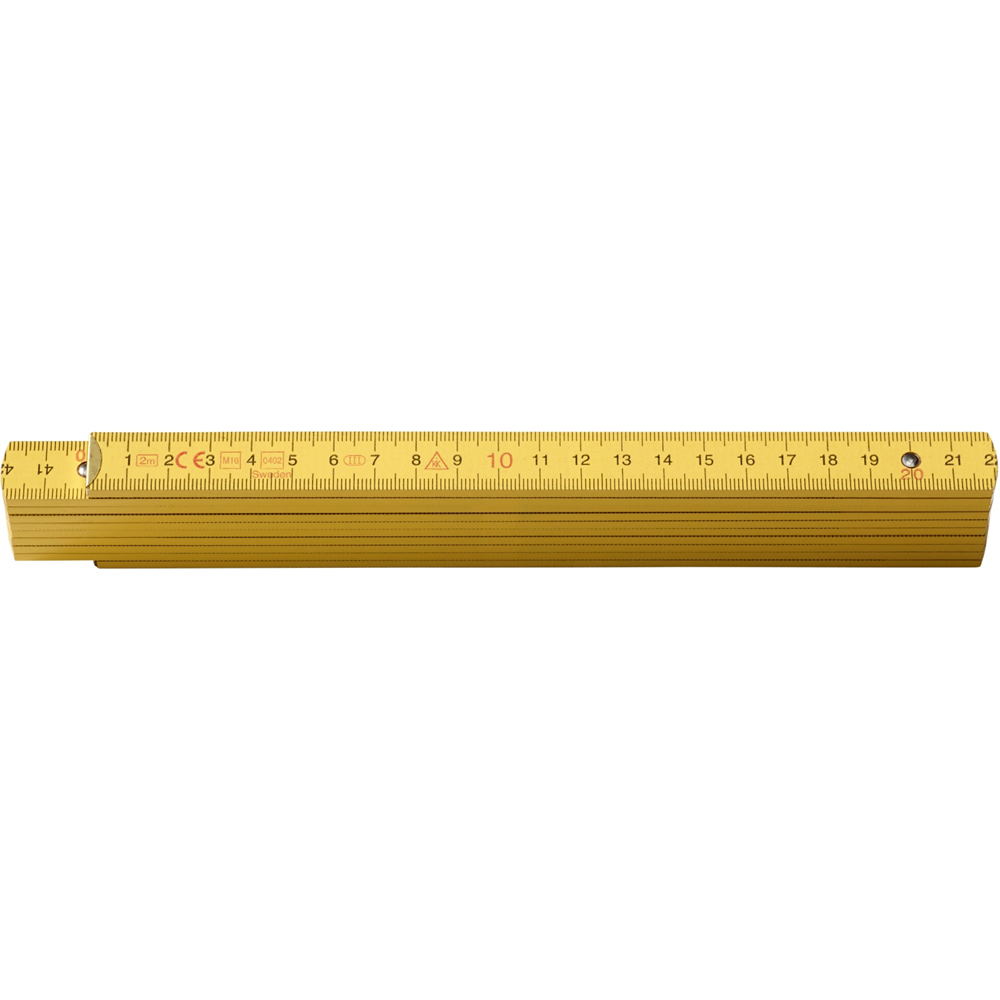 Hultafors Duimstok 4000 2m | Geel - HU109611
