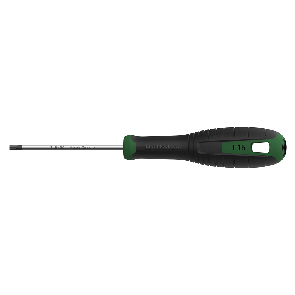 Hultafors Torx Schroevendraaier T15 x 80 mm - HU441605