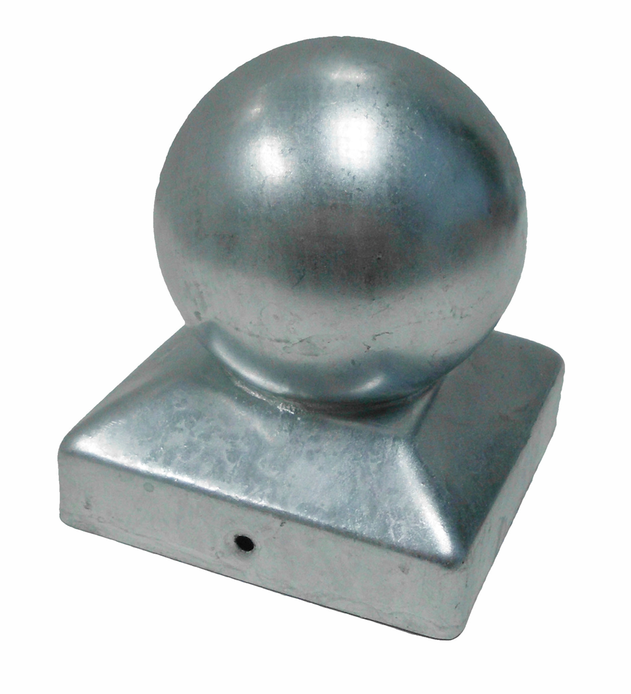 Connex Paalkapje 90X90Mm Met Kogel Vz - HV4293