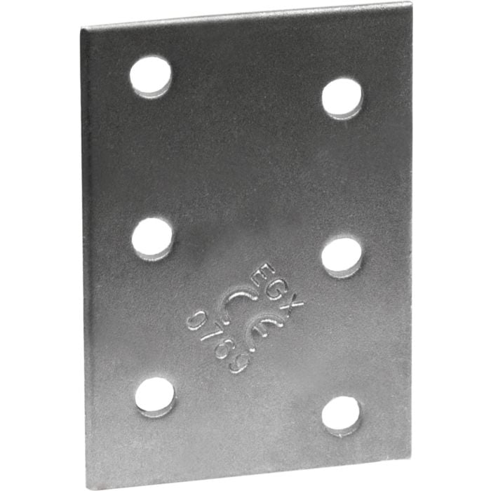 Connex Verbindingsplaat 60X40X2 Rvs - HVRS1530