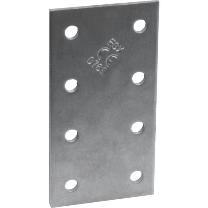 Connex Verbindingplaat 80X40X2 Rvs - HVRS1540
