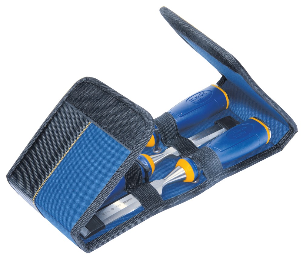 Irwin Beitelset MS500, 3 st, 10, 15, 20 mm, etui - 10503836