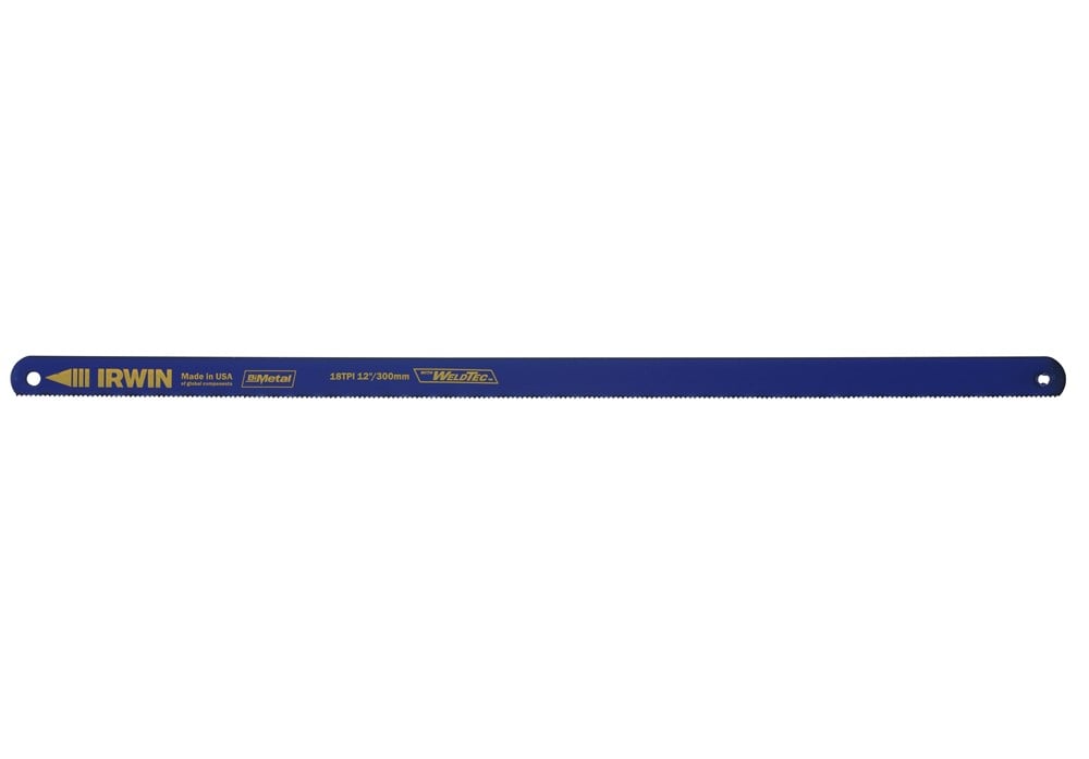 Irwin Bi-metaal metaalzaagblad 18TPI, 300mm, 2st - 10504523