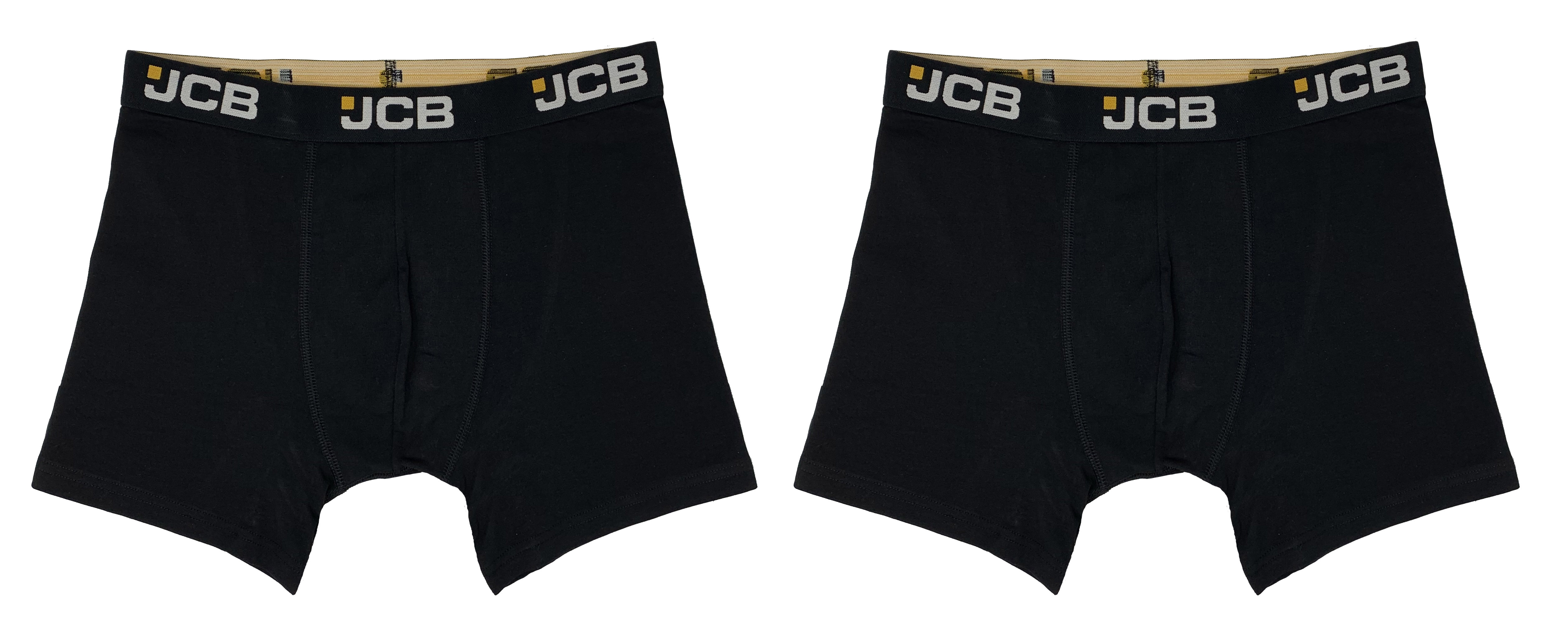 JCB Core Boxershorts | Basic | Maat XL | Zwart | 2 stuks - JCBU-04 afbeelding