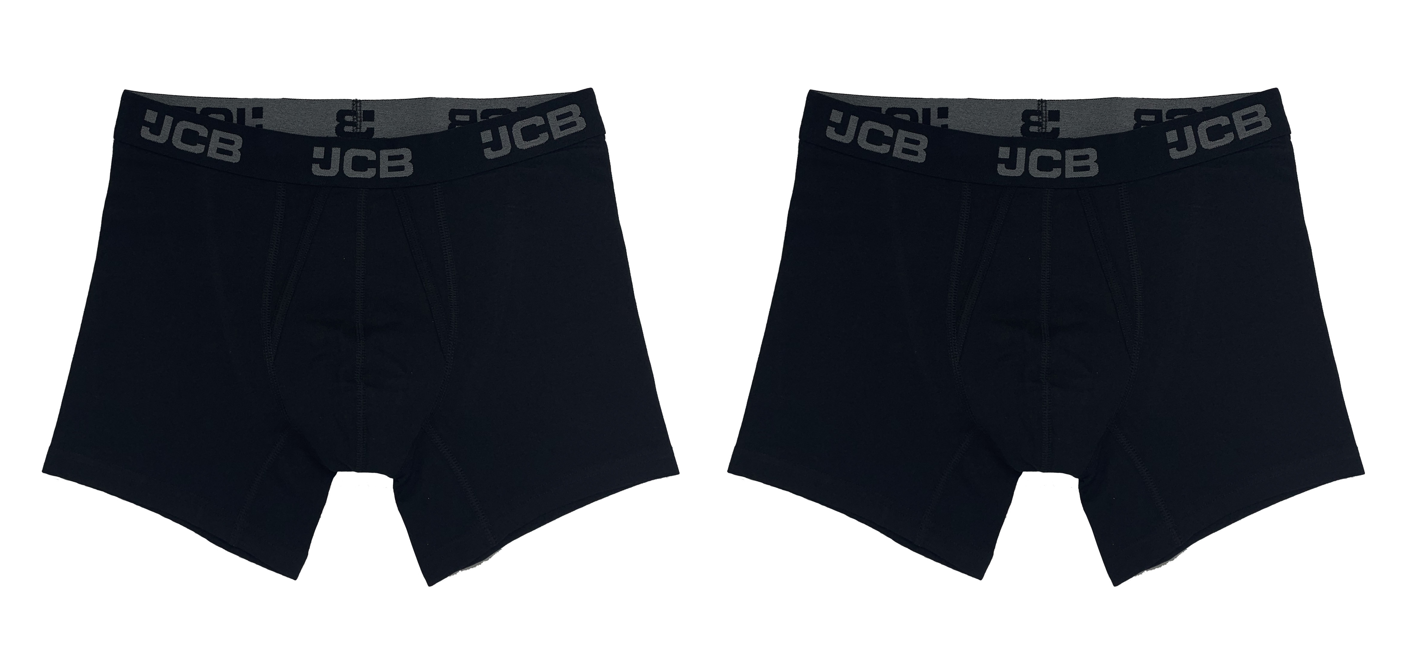JCB Core Boxershorts | Basic | Maat M | Zwart | 2 stuks - JCBU-06 afbeelding