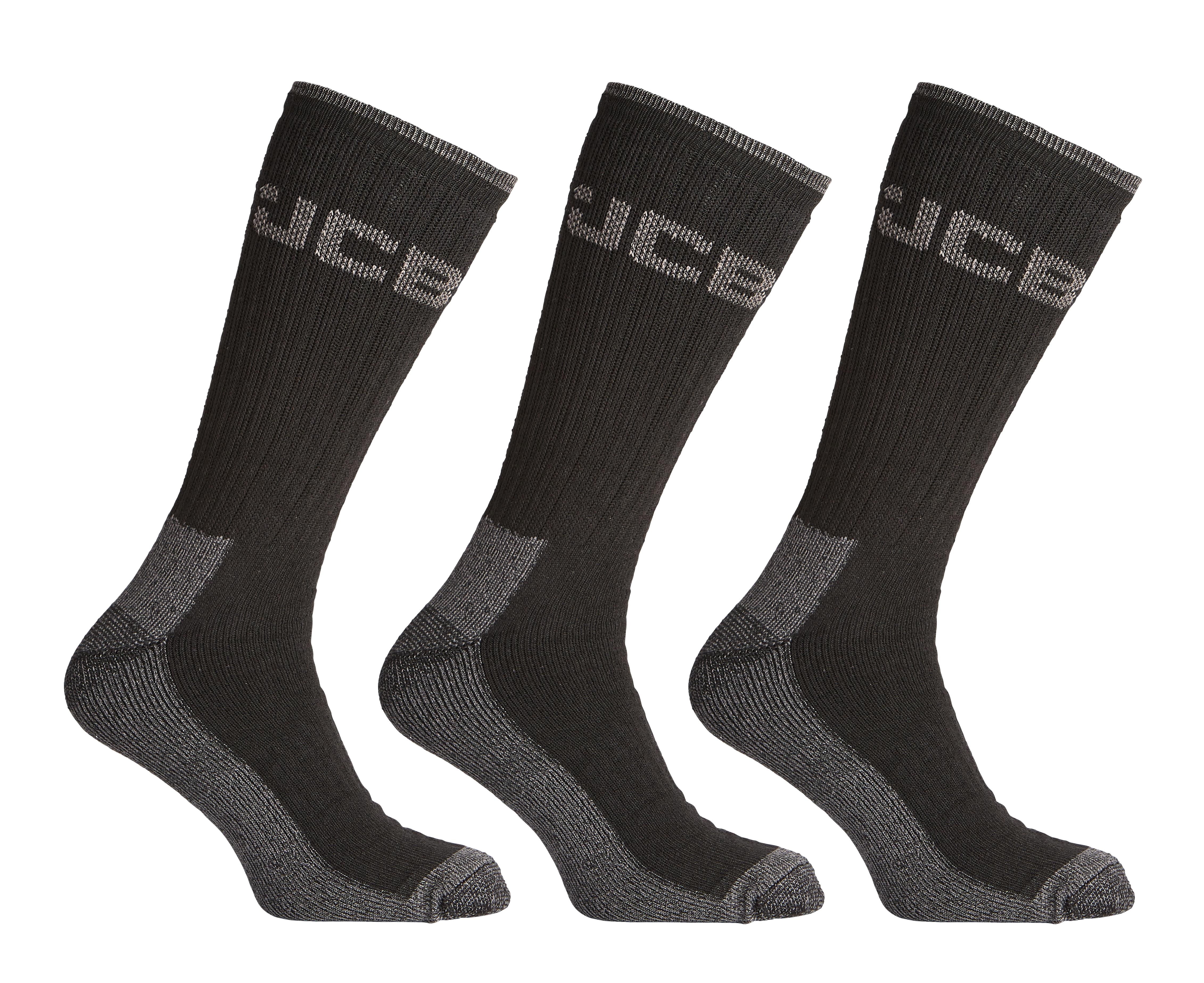 JCB Werksokken Heavy Duty | Maat 44-47 | 3 paar - JCBX108B afbeelding