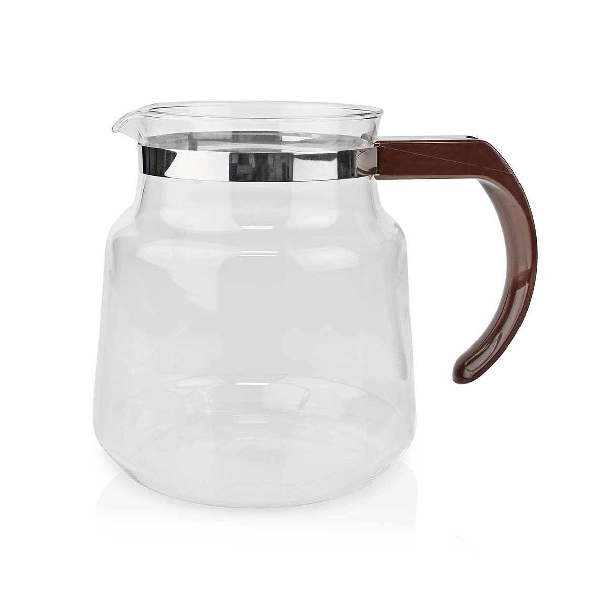 Nedis Glazen Koffiekan | Geschikt voor: Moccamaster K KB 1 0PL Excellent 10S | 1.2 l | Bruin KACM100CPBN