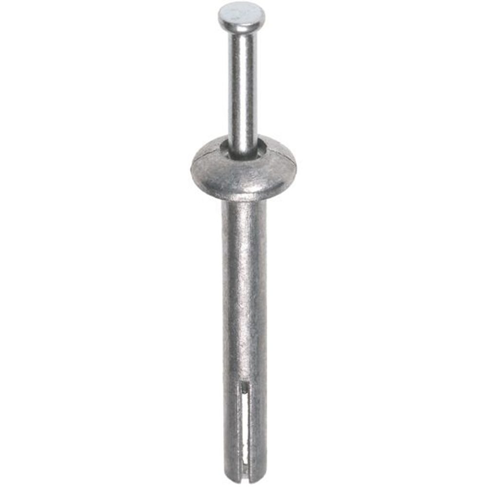 Steelies Ultimate slagplug 6x 40 cilinderkraag alu/zink nagel | 100 stuks - KDE10600401