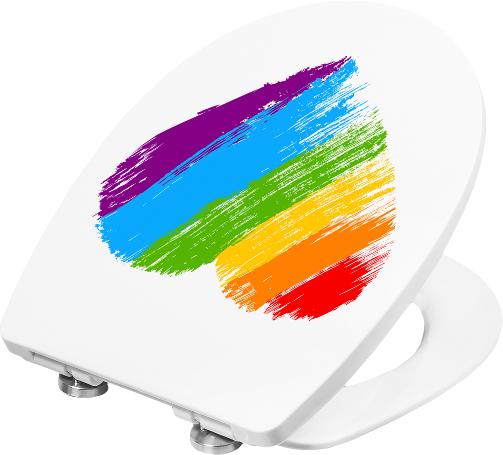 Cornat Wc-Bril Thermoplast Rainbow KSDSC107