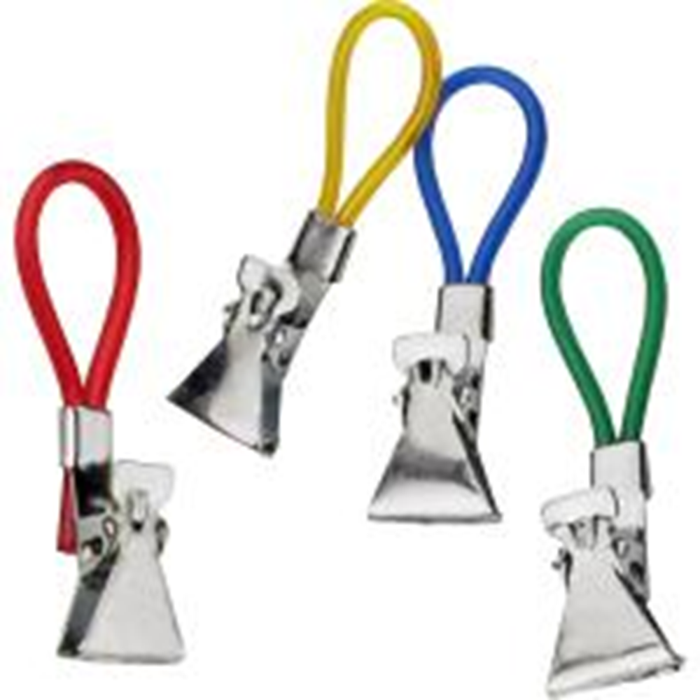 Connex Ringklem Handdoek Metaal 4St Vz - KY6090031