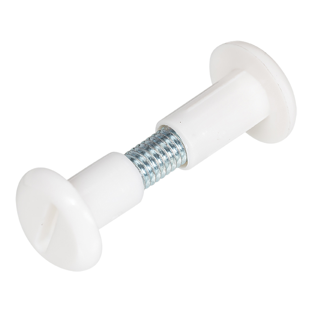 Homefix Koppelschroef Wit 30-36 Mm | 2 stuks - 6701.30.24010