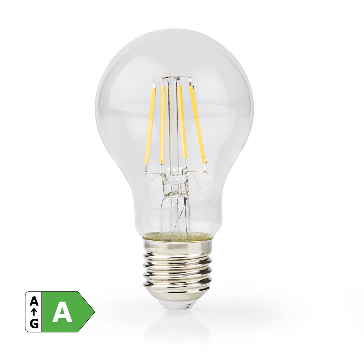 Nedis LED-Filamentlamp E27 | A60 | 3.8 W | 806 lm | 2700 | Warm Wit | Retrostijl | 1 Stuks - LBFE27A601A