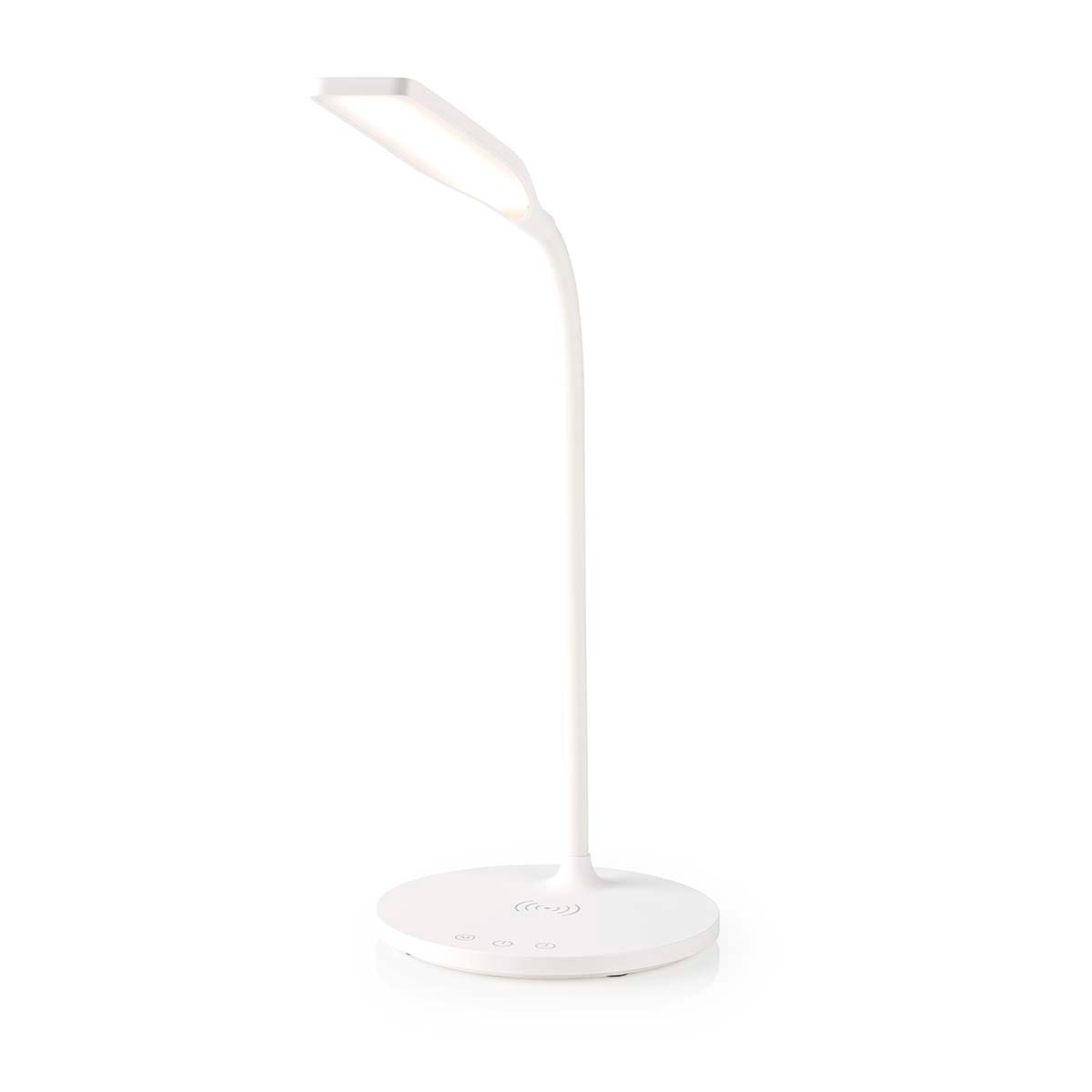 Nedis LED-Lamp met Draadloze Lader | Dimmer Op Product | LED | 15 W | Met dimfunctie | Koel Wit Natuurlijk Wit Warm Wit | 2700 6500 K