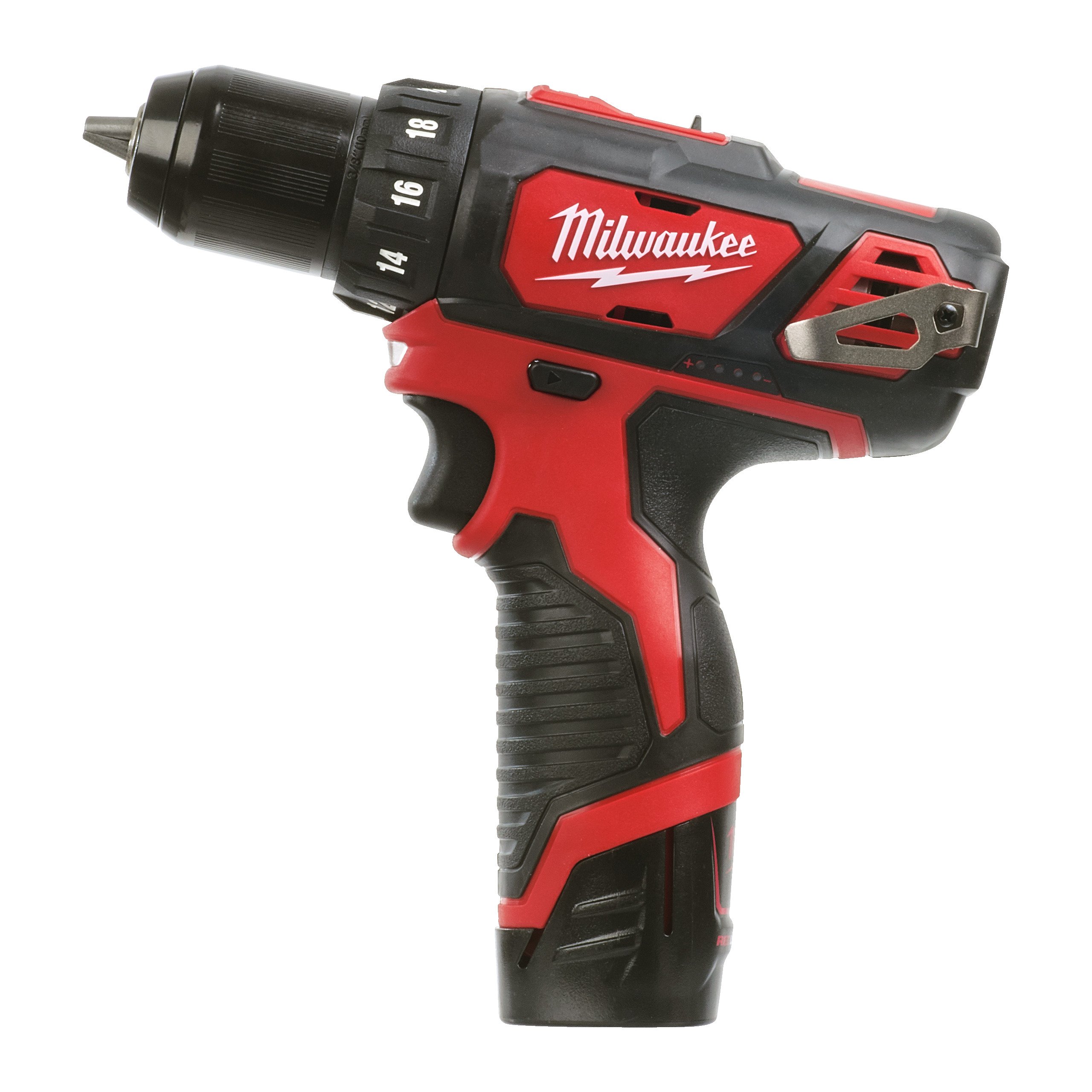 Milwaukee M12 BDD-202X 12V Subcompact Boormachine | 2x 2 0 Ah Accu&apos;s + lader | HD Box 4933446040