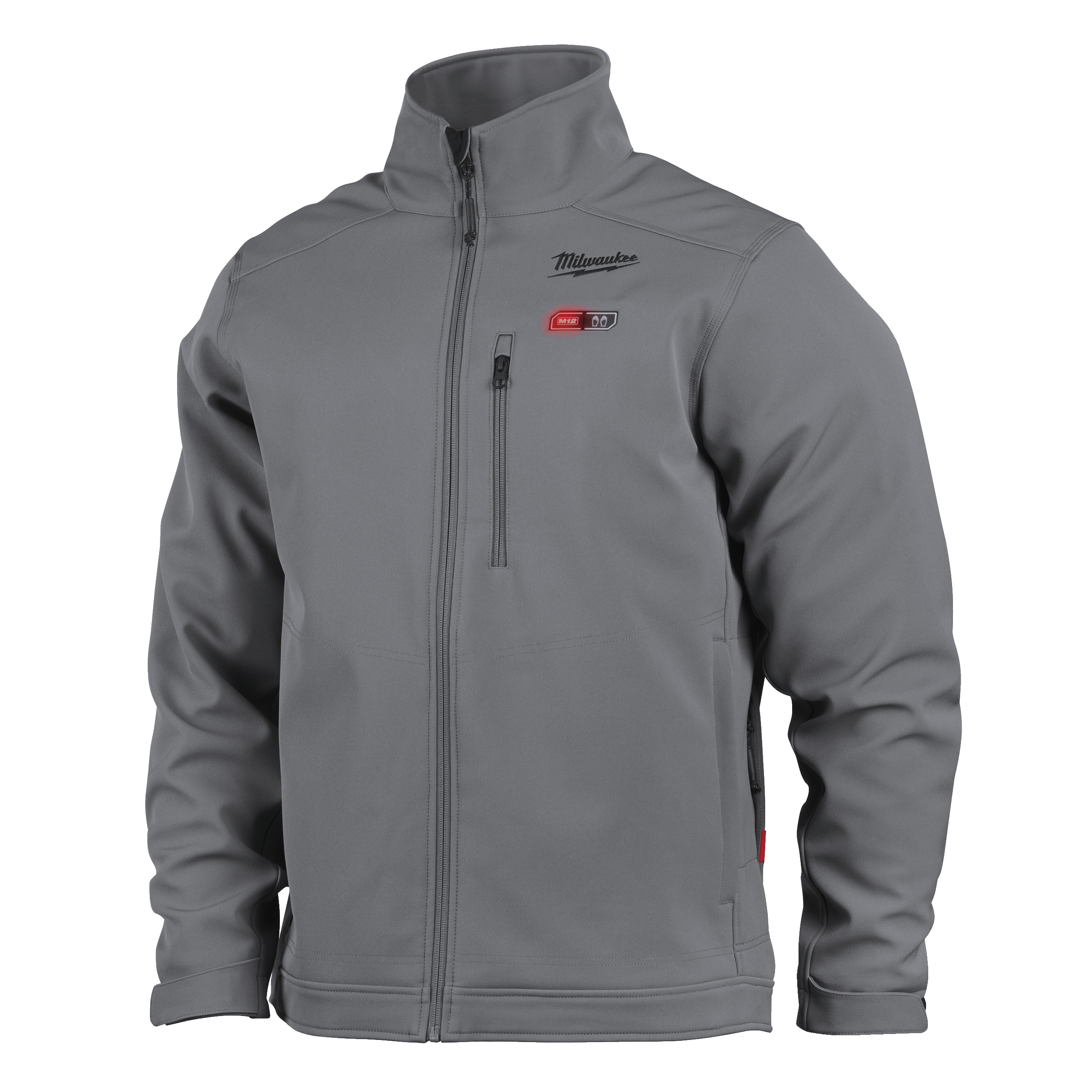 Milwaukee M12 HJGREY5-0 (XL) | M12 premium heated jacket grijs - 4933478975 - 4933478975