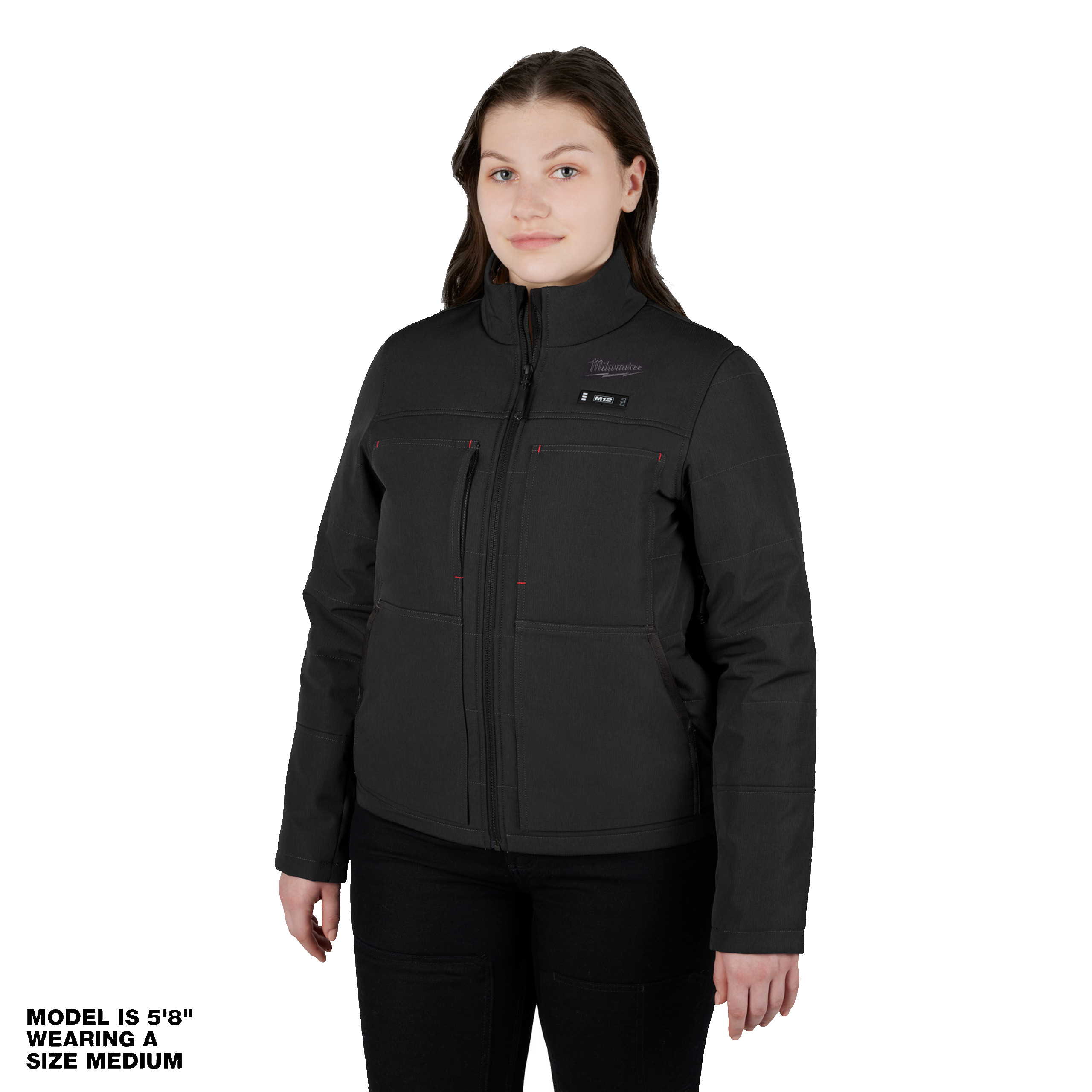 Milwaukee M12 HPJLBL2-0 (XL) M12 verwarmde puffer jas, zwart, dames XL - 4932480088