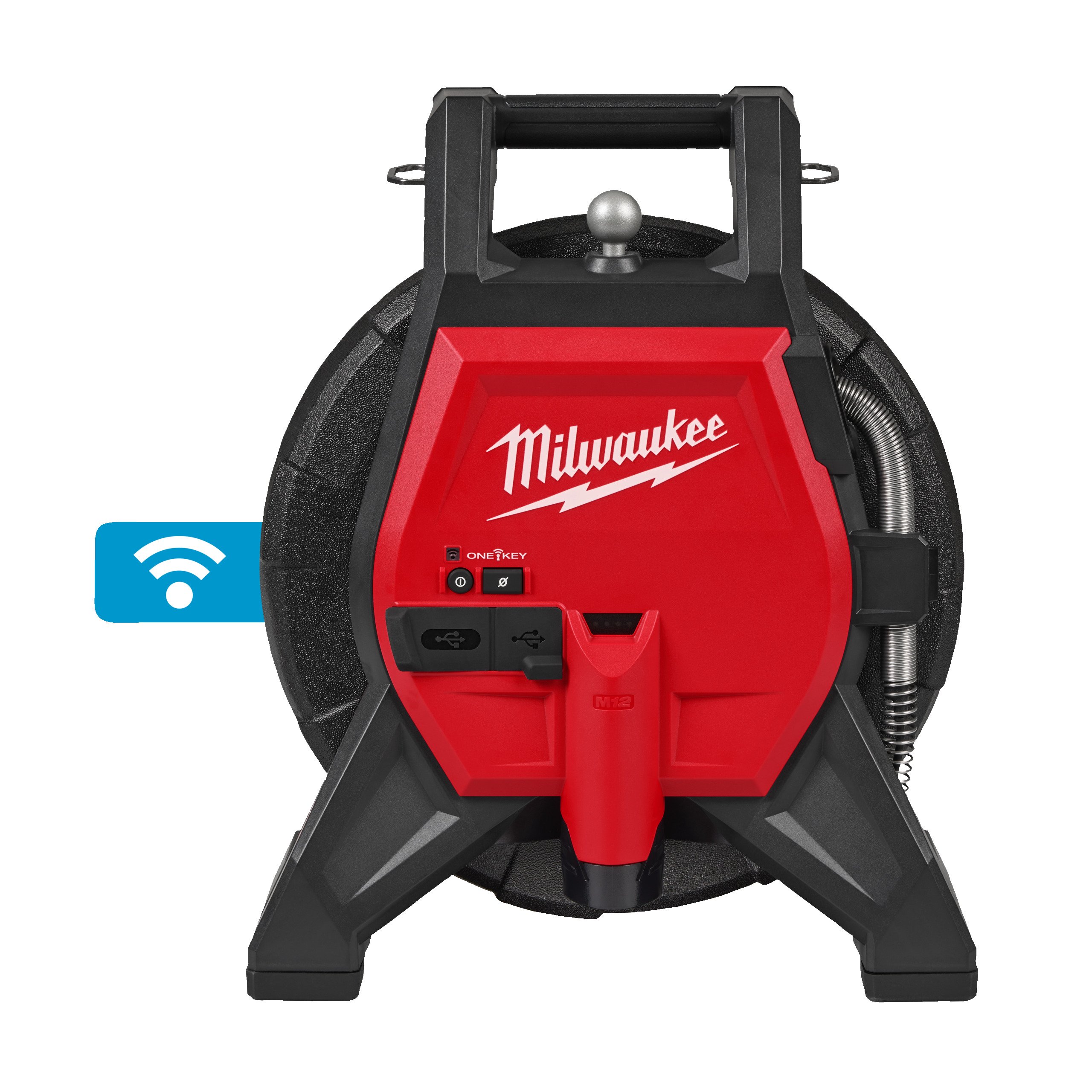Milwaukee M12 SICO20-0 M12™ Accu Riool Inspectiecamera | Extra Flexibel | HDR | 18mm | lengte 20m | ONE-KEY™ - 4933498231