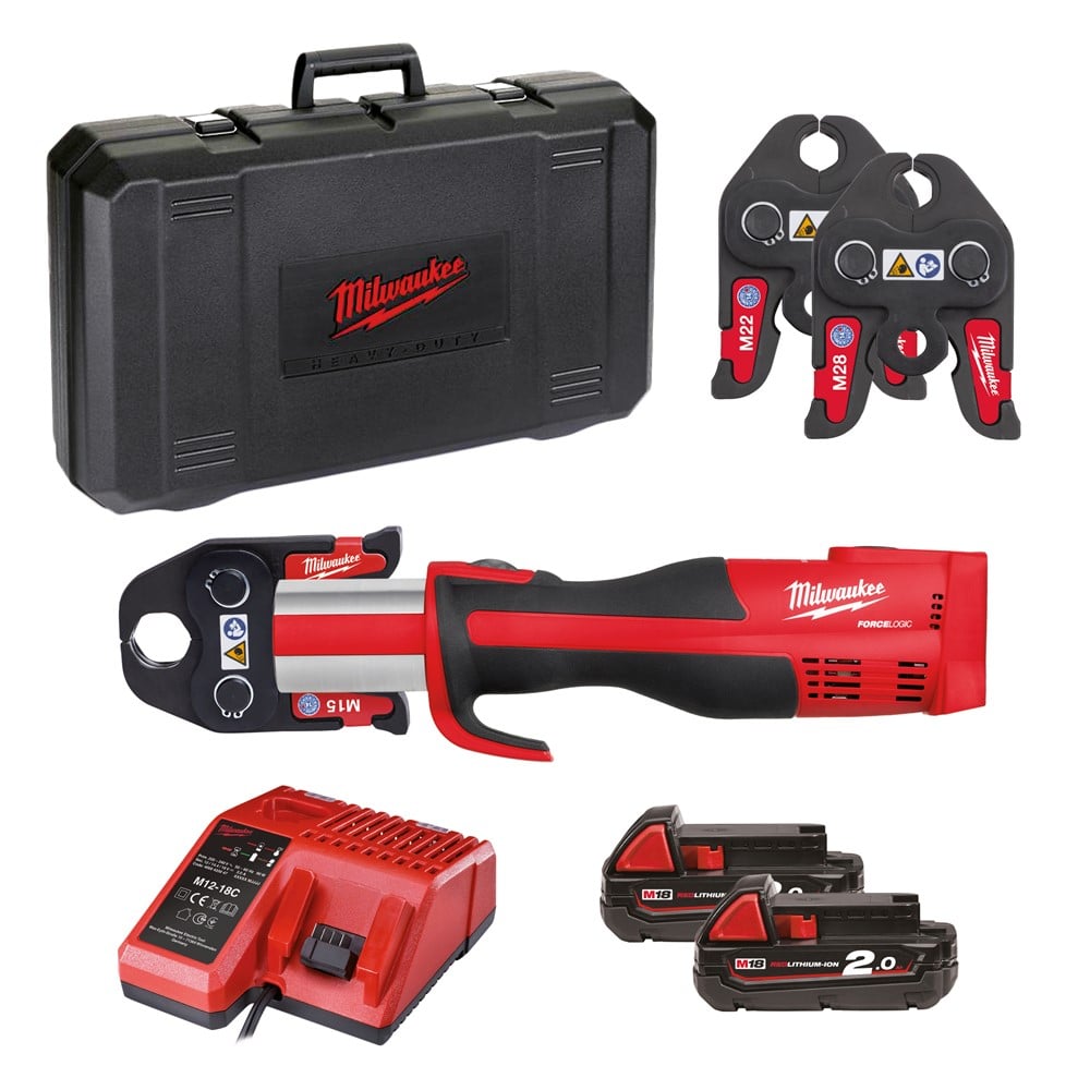 Milwaukee M18 BLHPT-202CM SET Persgereedschap - 4933451133
