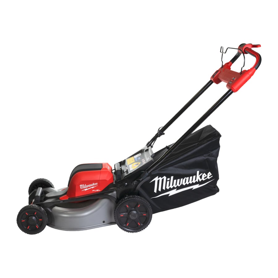 Milwaukee M18 F2LM46-802 M18 FUEL™ dual battery Zelfrijdende grasmaaier | 46 cm | 2x 18v 8.0Ah accu + Dual bay snellader 4933492011