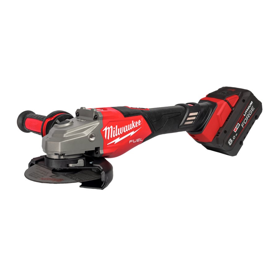 Milwaukee M18 FHSAG125XB2-802X | M18 Fuel™ High Performance 125mm Haakse Slijpmachine met Schuifschakelaar Gen 2 4933493416