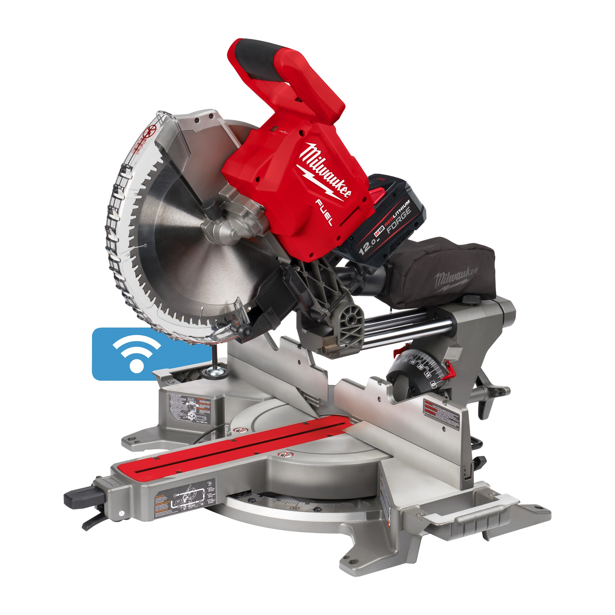 Milwaukee M18 FMS305-121 M18 FUEL™ Accu Afkortzaagmachine | ONE-KEY™ | 305 mm - 4933499181
