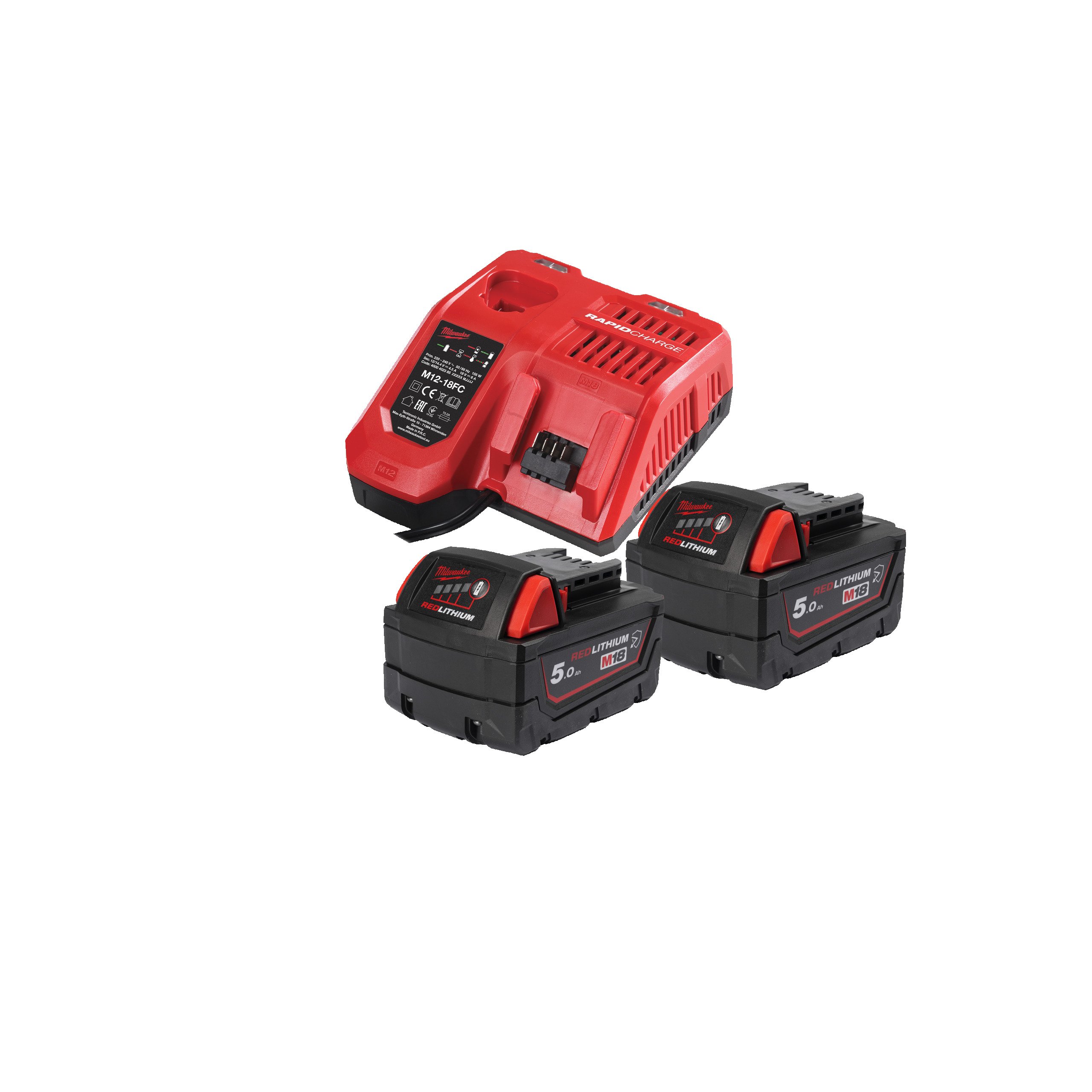 Milwaukee M18 NRGCR-502 M18™ Bestand NRG Kit - 4932479831