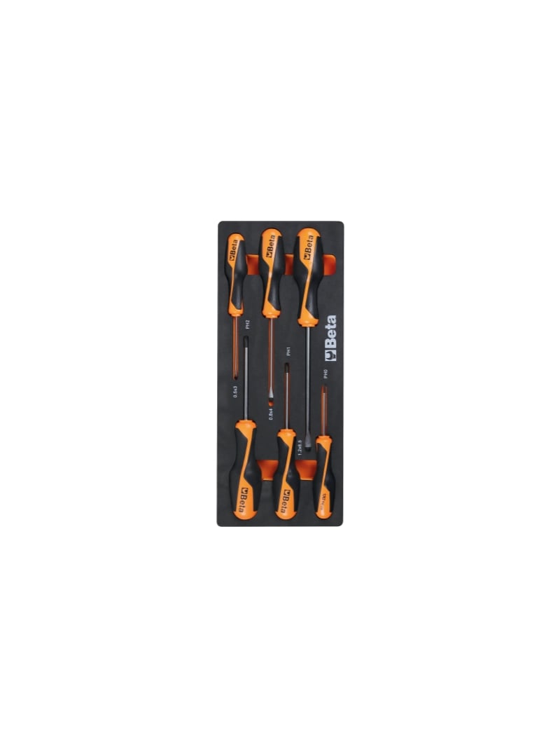 Beta M201-Zachte Inlegbak Met 6 Gereedschap - 024500201