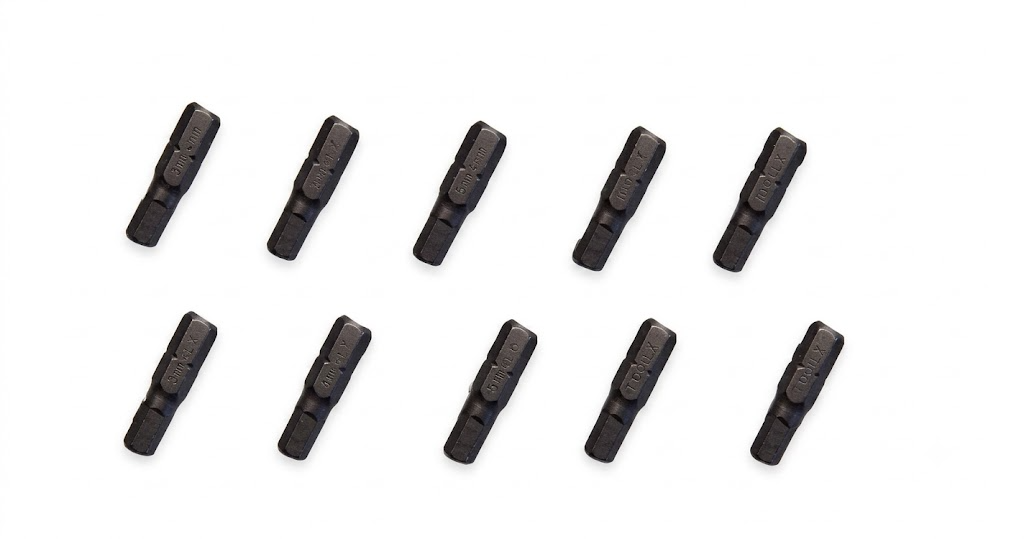 Brüder Mannesmann Inbussleutelbits 25 mm 25 mm 10 dlg set - 20251