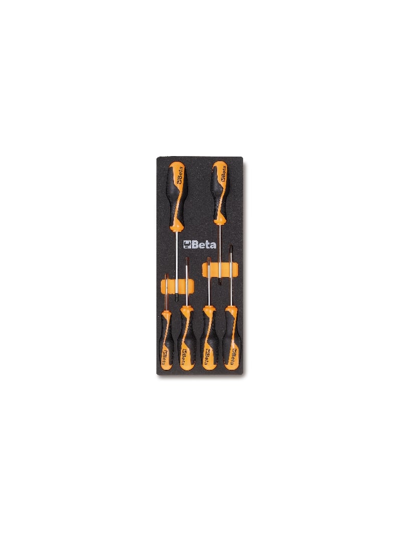 Beta Soepele voorgevormde inzetbakken met assortiment gereedschap M204 - 024500204