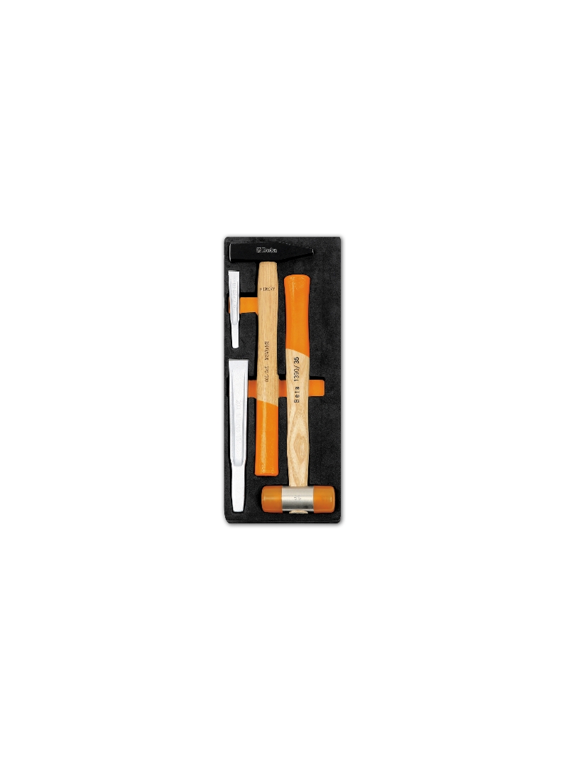 Beta Soepele voorgevormde inzetbakken met assortiment gereedschap M234 - 024500234