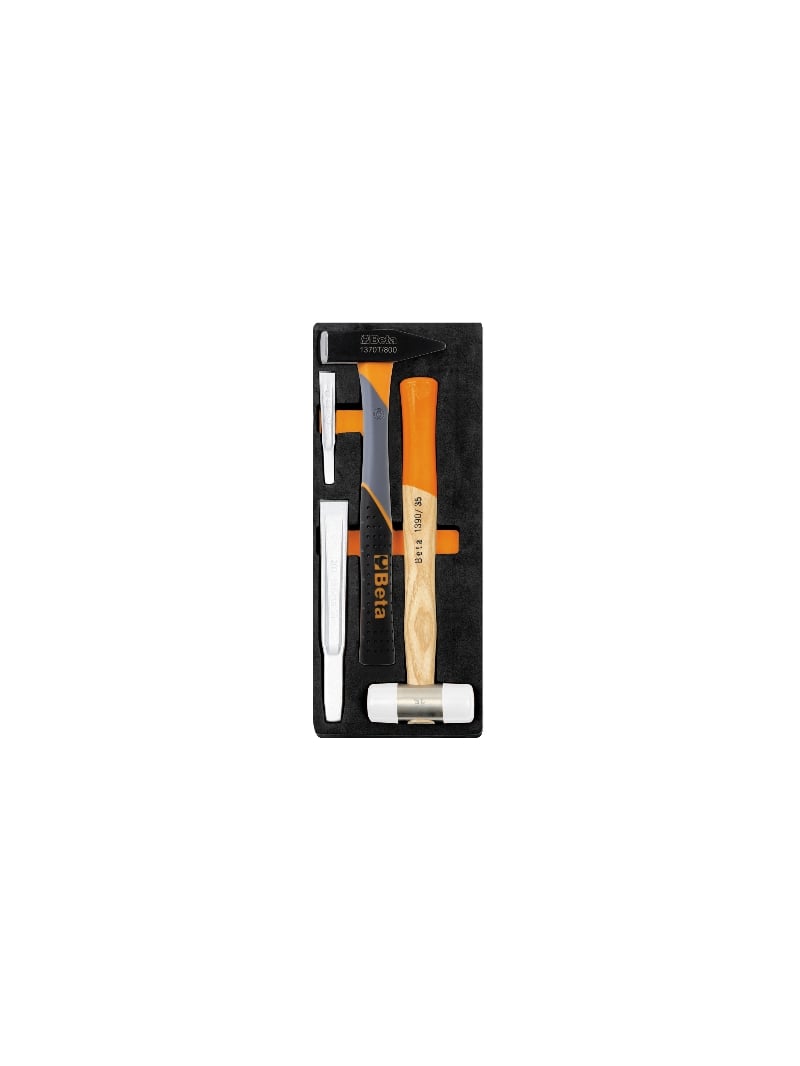 Beta Soepele voorgevormde inzetbakken met assortiment gereedschap M237 - 024500237