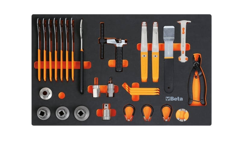 Beta M400-Zachte Inlegbak Met 29 Gereedschap - 024500400