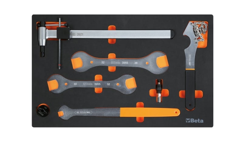 Beta M401-Zachte Inlegbak Met 7 Gereedschap - 024500401