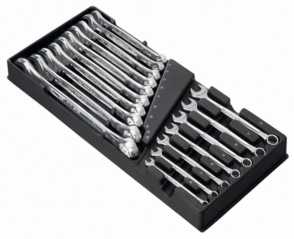 Facom module met 17 ringsteeksleutels met ogv-profiel - MOD.440-1XL