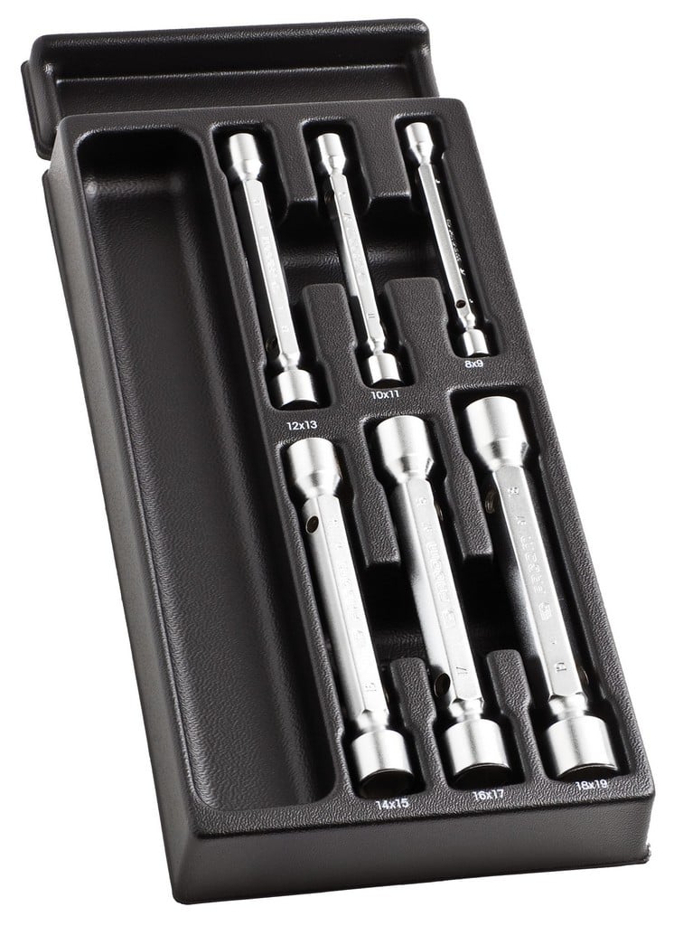 Facom module 6 gesmede pijpsleutels 8 tot 19 mm - MOD.97