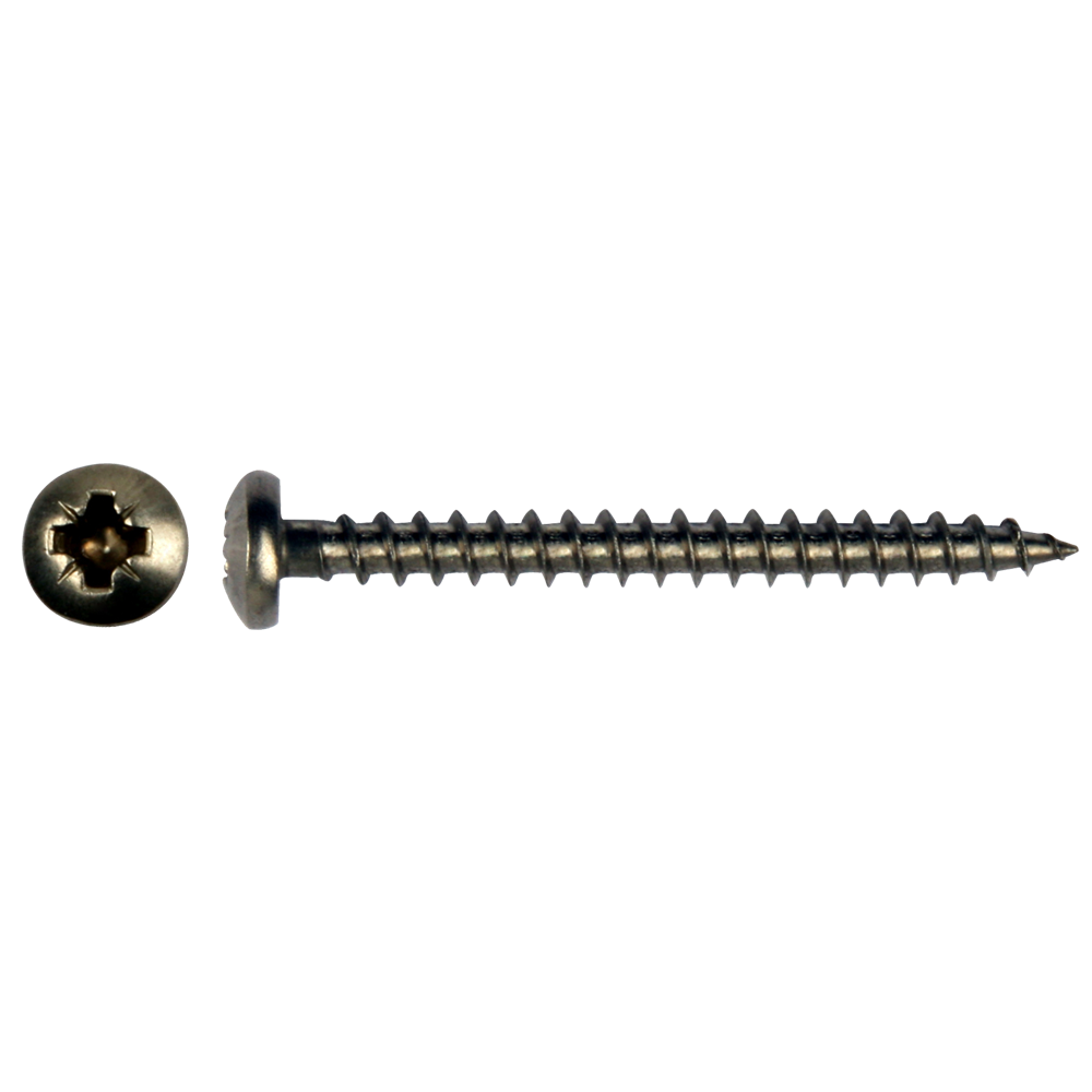 pgb-Europe PGB-FASTENERS | Spaanplaatschroef panhead Ø 3,5x35 A2 Pz2 PGWCZVA00003500353