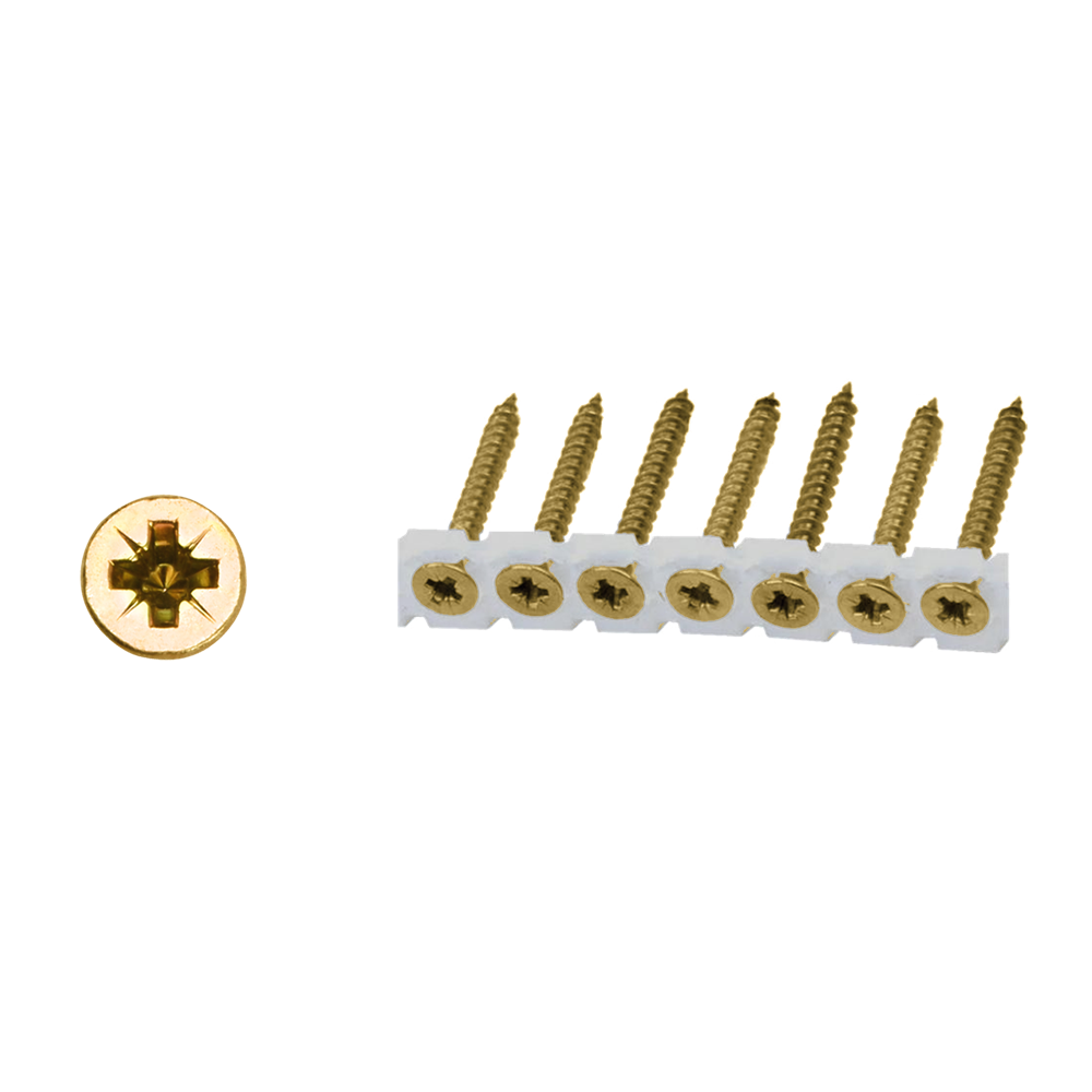 pgb-Europe PGB-FASTENERS | Spaanplaatschroef band VK-Z Ø 4x40 ZnG PGWVZV002004000407