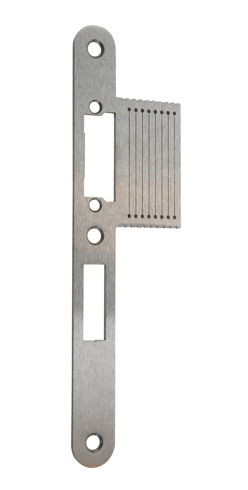 ASSA ABLOY N6003 Sluitplaat | RVS 20x235x3mm lip 40mm afgerond | geschikt voor E-opener profix2DM| DR 1+2+3+4 - 10049727