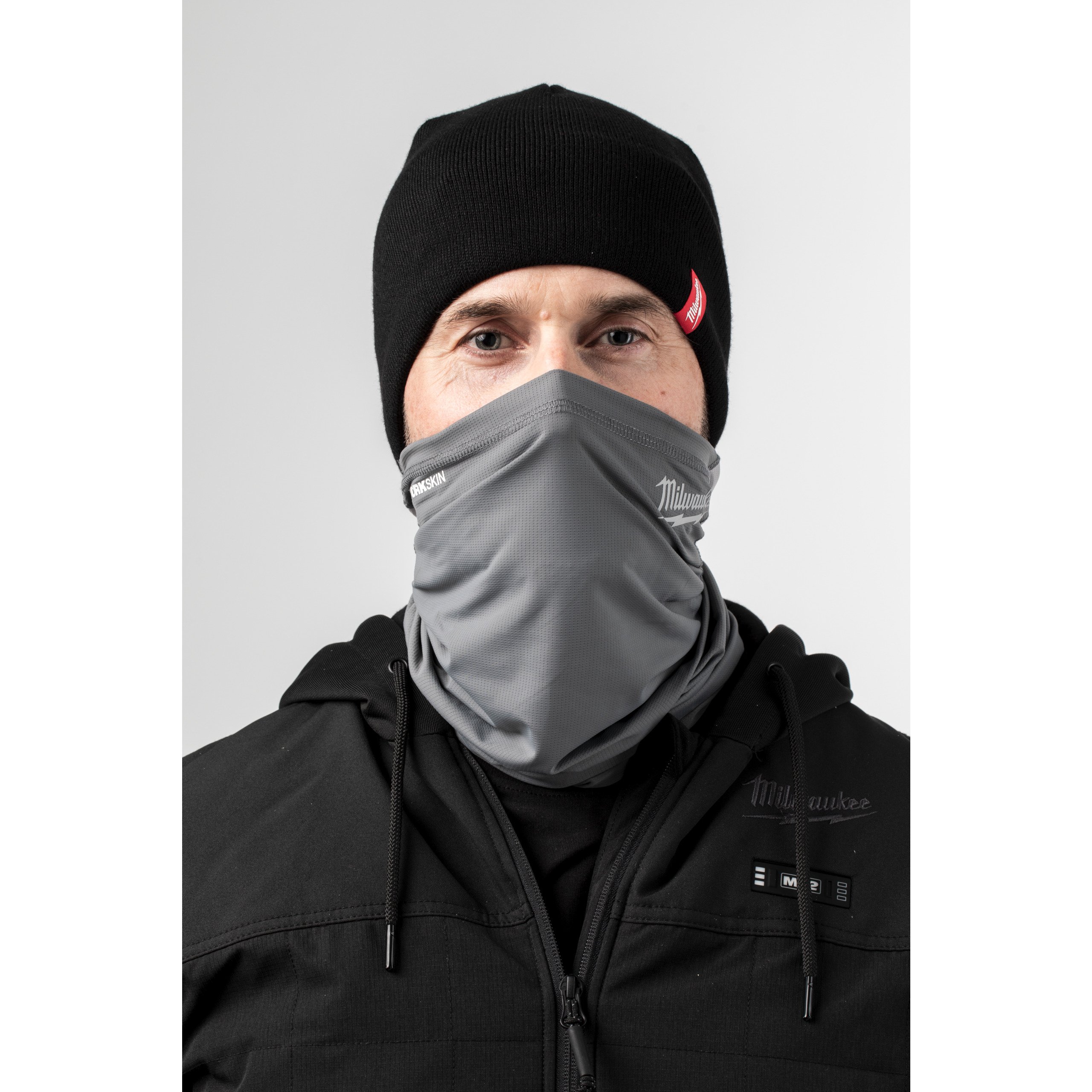 Milwaukee NGFMP GR | WORKSKIN™ Performance Halsgaiter Gezichtsmasker | Grijs - 4932493093