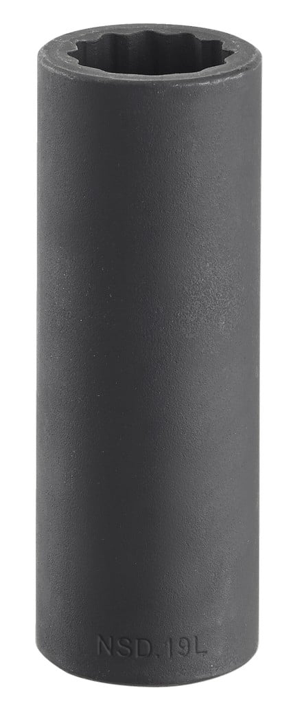 Facom lange impactdop 19 mm 1/2 12 -kant - NSD.19L