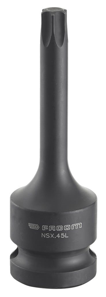 Facom lange impactdop torx 45 mannelijk 1/2 - NSX.45L