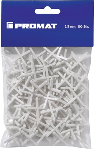 Promat Tegelkruisje | 2,5 mm100 stuks / zak - 4000817155 4000817155