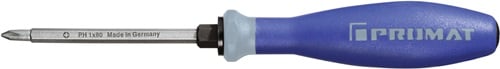 Promat Schroevendraaier | maat PH 1 klinglengte 80 mm | 3-componentengreep | 6-Kant lemmet / aanzet - 4000827060 4000827060