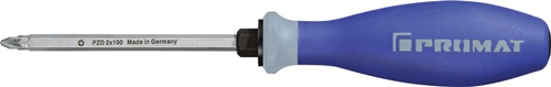 Promat Schroevendraaier | maat PZD 2 klinglengte 100 mm | 3-componentengreep | 6-Kant lemmet / aanzet - 4000827083 4000827083