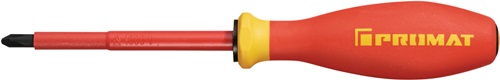 Promat Schroevendraaier | maat PH 2 | klinglengte 100 mm VDE geïsoleerd | m. maatindicatiesysteem - 4000828036 4000828036