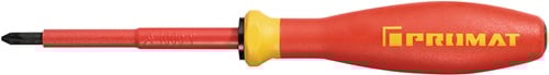 Promat Schroevendraaier | maat PZD 1 | klinglengte 80 mm VDE geïsoleerd | m. maatindicatiesysteem - 4000828041 4000828041